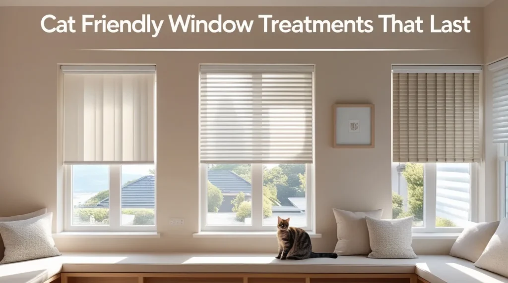 Cat Friendly Window Treatments 