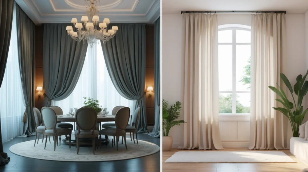 Drapes and Curtains: Exploring the Formal Side of Design
